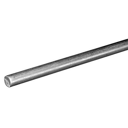 SteelWorks Solid Steel Rod Zinc-Plated