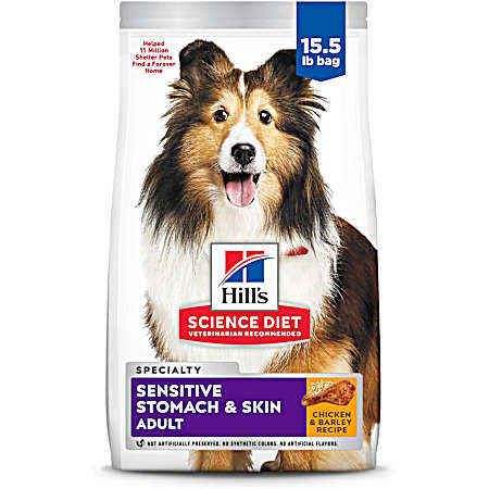 Science Diet Adult Sensitive Stomach & Skin Chicken Recipe Dry Dog Food