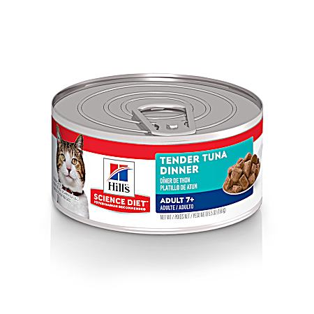 Science Diet Adult 7+ Tender Tuna Dinner Wet Cat Food