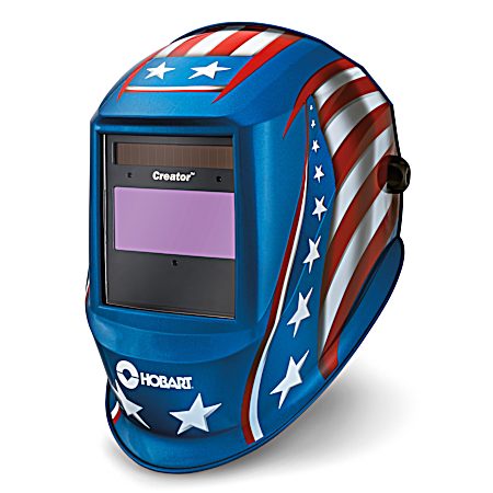 Creator 1776 Blue Auto-Darkening Welding Helmet