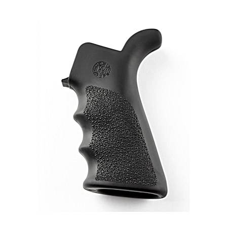 AR-15 / M16 OverMolded Rubber Beavertail Grip w/Finger Grooves