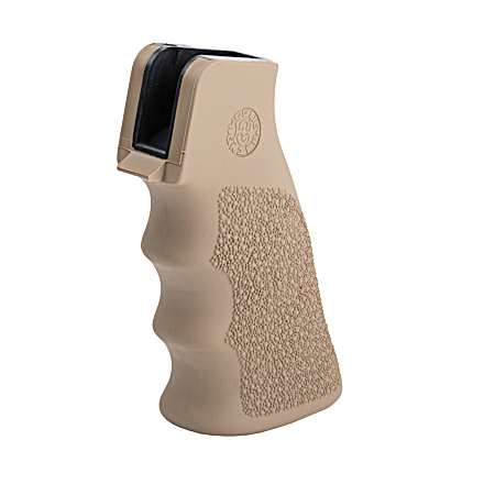 AR-15 / M16 Flat Dark Earth OverMolded Rubber Grip w/Finger Grooves