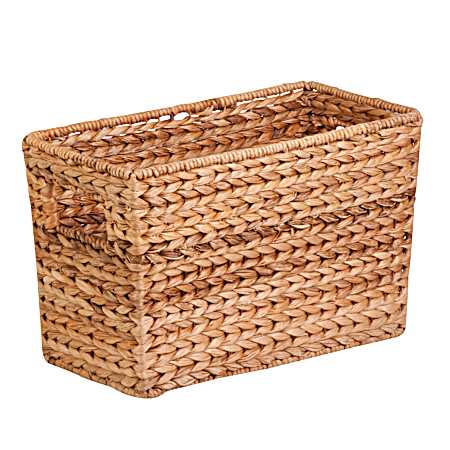Natural Magazine Basket