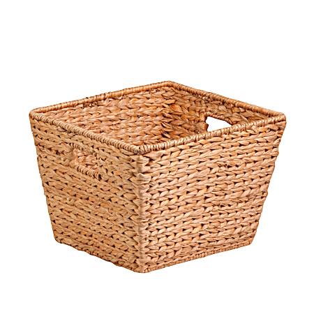 Large Tall Square Natural Basket