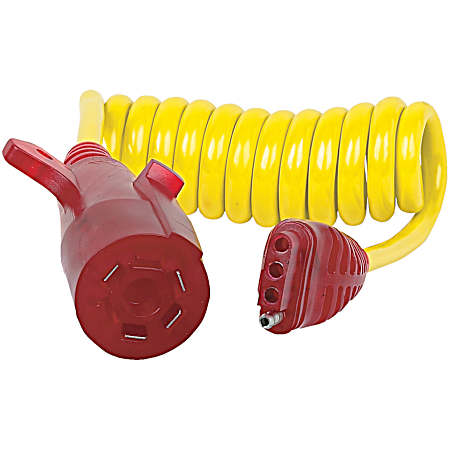 Endurance Flex-Coil Nite-Glow 7-Way Blade to 4-Wire Flat