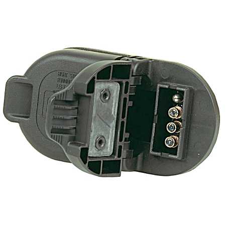 Multi-Tow Exact Fit OE Replacement 7-Blade 4-Flat Connector w/ Bracket - 40975