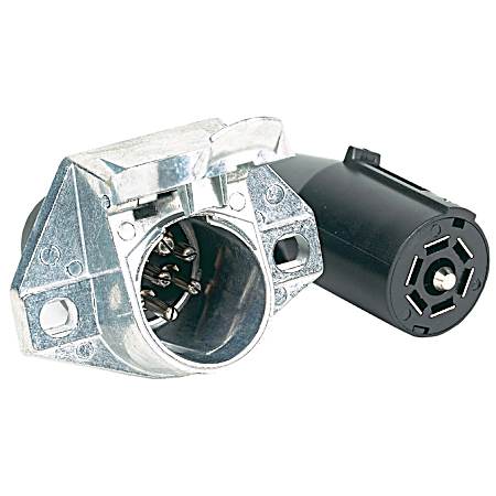 7-Way RV Blade to 7-Way Pin-Type Adapter
