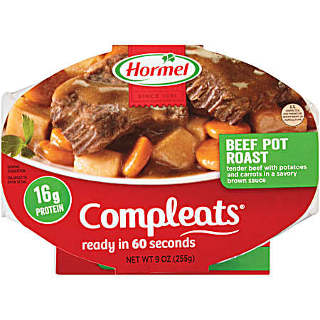 Compleats Pot Roast & Mashed Potatoes - 9 Oz.