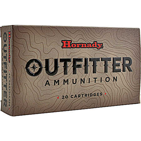 .243 Winchester CX Outfitter 80 Grain Rifle Cartridges - 20 Rounds