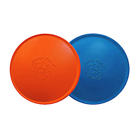 Jolly Flyer 9.5 in Flying Saucer Dog Toy - Assorted