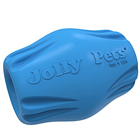 Medium 2.5 in Blue Flex-n-Chew Bobble Dog Toy