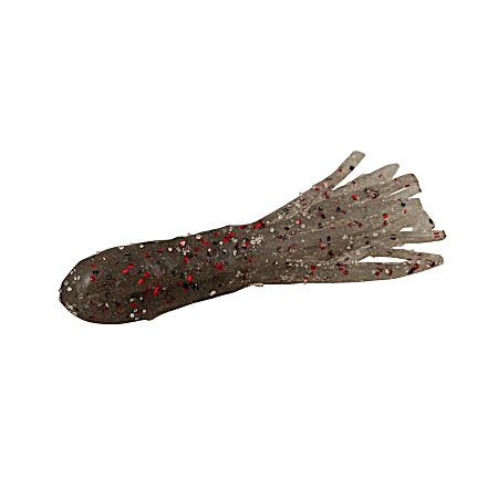 Smoke Red Howie Tube Fishing Lure