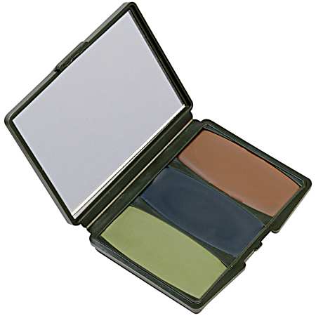 Woodland Camo 3-Color Make-Up Kit