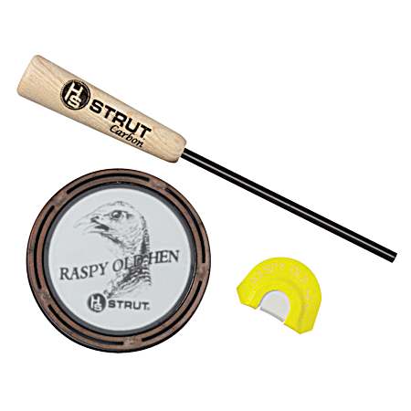 Raspy Old Hen Glass Turkey Pot Call