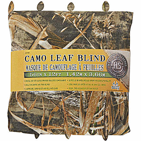 56 in x 12 ft Realtree Advantage Max 5 Camo Leaf Blind Material