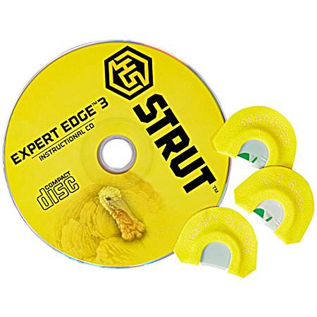 Expert Edge Premium Flex Turkey Diaphragm Call - 3 Pk