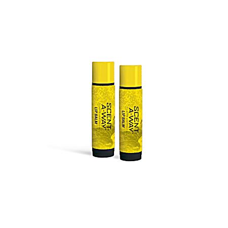 Max Unscented Odor Control Lip Balm - 2 Pk