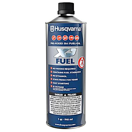 1 qt Pre-Mixed 2-Stroke Fuel & Oil