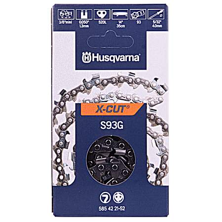 S93G X-Cut 3/8 in Mini Replacement Saw Chain