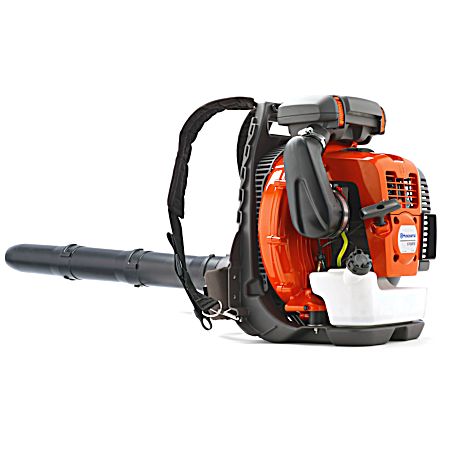 Orange 65cc Gas-Powered 570 BTS Backpack Blower