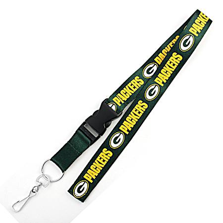 NFL Green Bay Packers Logo Polyester Lanyard