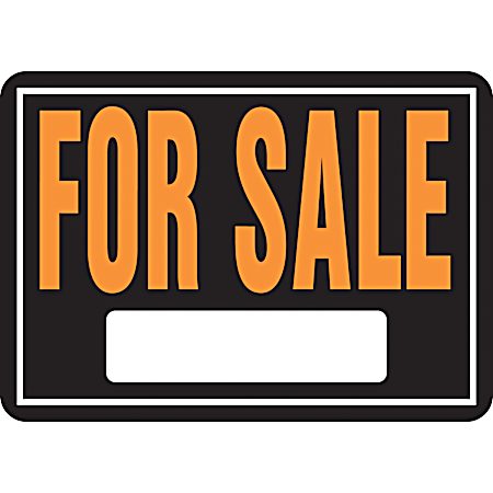 Aluminum Hy-Glo FOR SALE Sign w/ Text Box