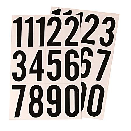 3 in Black & White Numbers