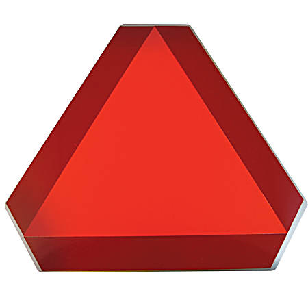 14 in x 16 in Slow Moving Vehicle Emblem Sign