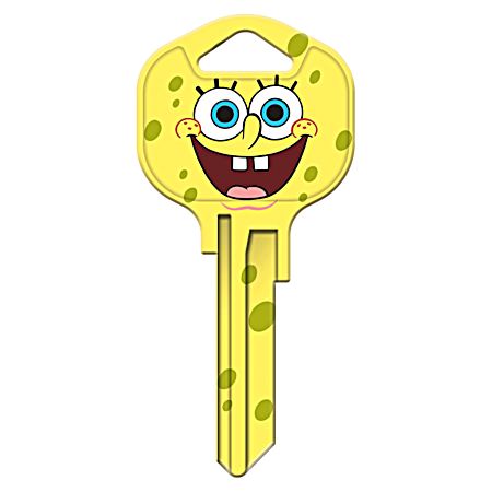 KW1-SB1 Spongebob Face Key Blank