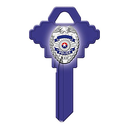 SC1-POL Police Badge Key Blank