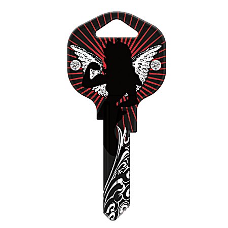 KW1-FRBL Fairy Bling Key Blank