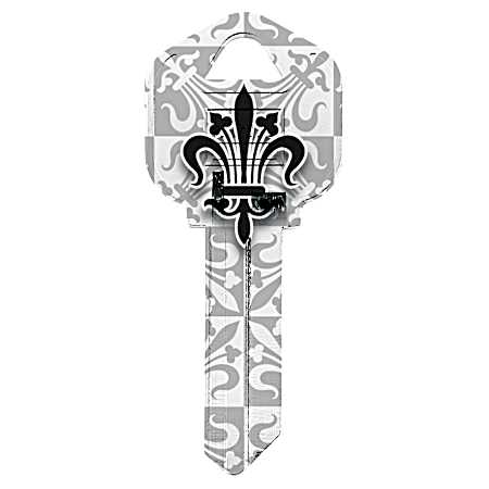 KW1-36 Fleur De Lis Key Blank