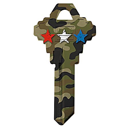 SC1-15 Camo Stars Key Blank