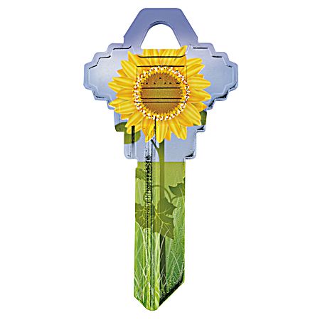 SC1-17 Sunflower Key Blank