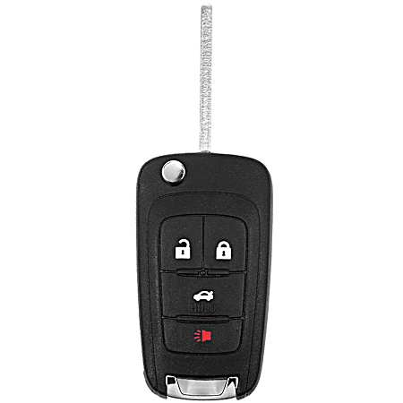 GM 4-Button Flipkey Programmable ChipKey