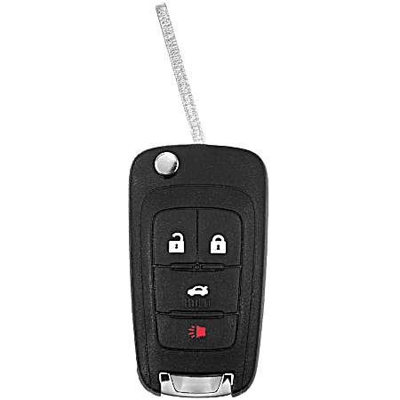 GM 4-Button Flipkey Programmable ChipKey