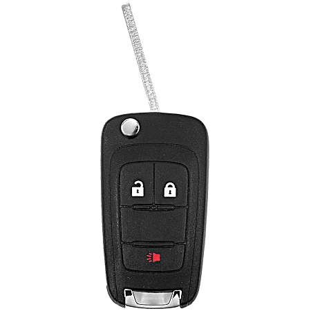 GM 3-Button Flipkey Programmable ChipKey