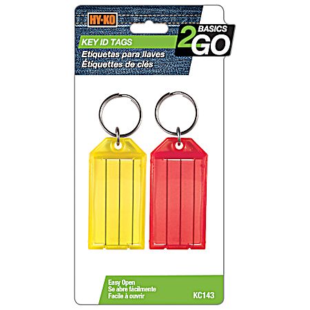 Easy Open Key Tag - Assorted