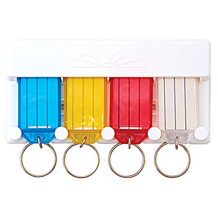 Key Id Kit 4 Easy Open Key Tags - Assorted