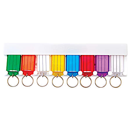 Key Id Kit 8 Easy Open Key Tags - Assorted