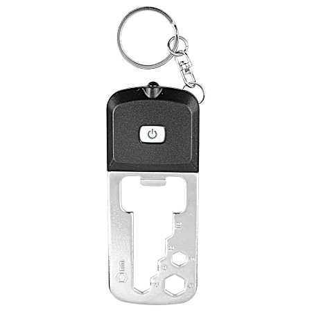 Flat Wrench Bottle Opener w/ LED Flashlight