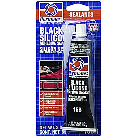 Black Silicone Adhesive Sealant