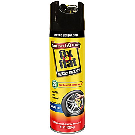 16 Oz Eco Friendly Formula Standard Tire Fix Aerosol Can