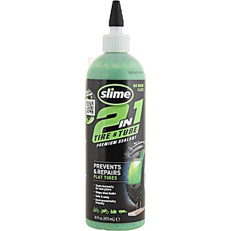 Green 2-in-1 Tire & Tube Sealant