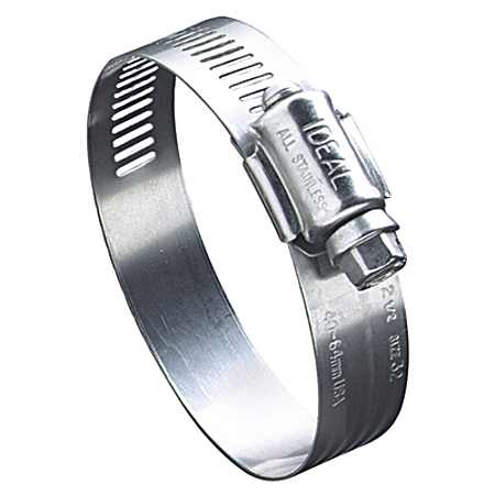 9/16 In. SS Worm Drive Hose Clamp