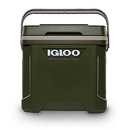 Sportsman 30 qt Tank Green Cooler
