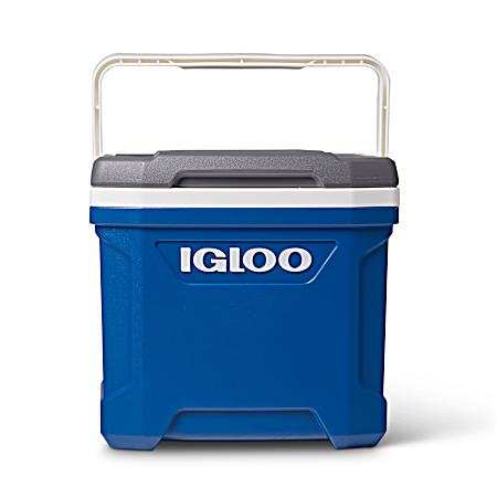 Latitude 16 qt Indigo Blue & Carbonite Cooler