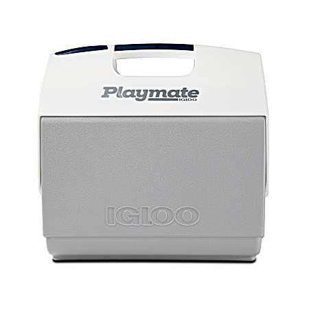 MaxCold Playmate Elite Gray & White Cooler