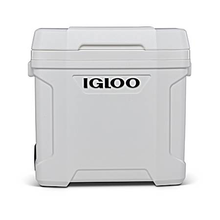 White 30 Qt Latitude Marine Roller Cooler