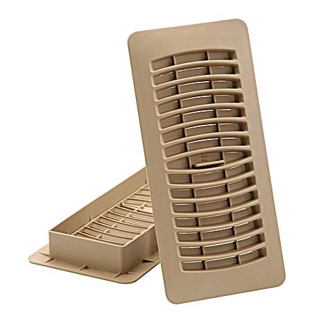 4 in x 10 in Poly Floor/Ceiling Register